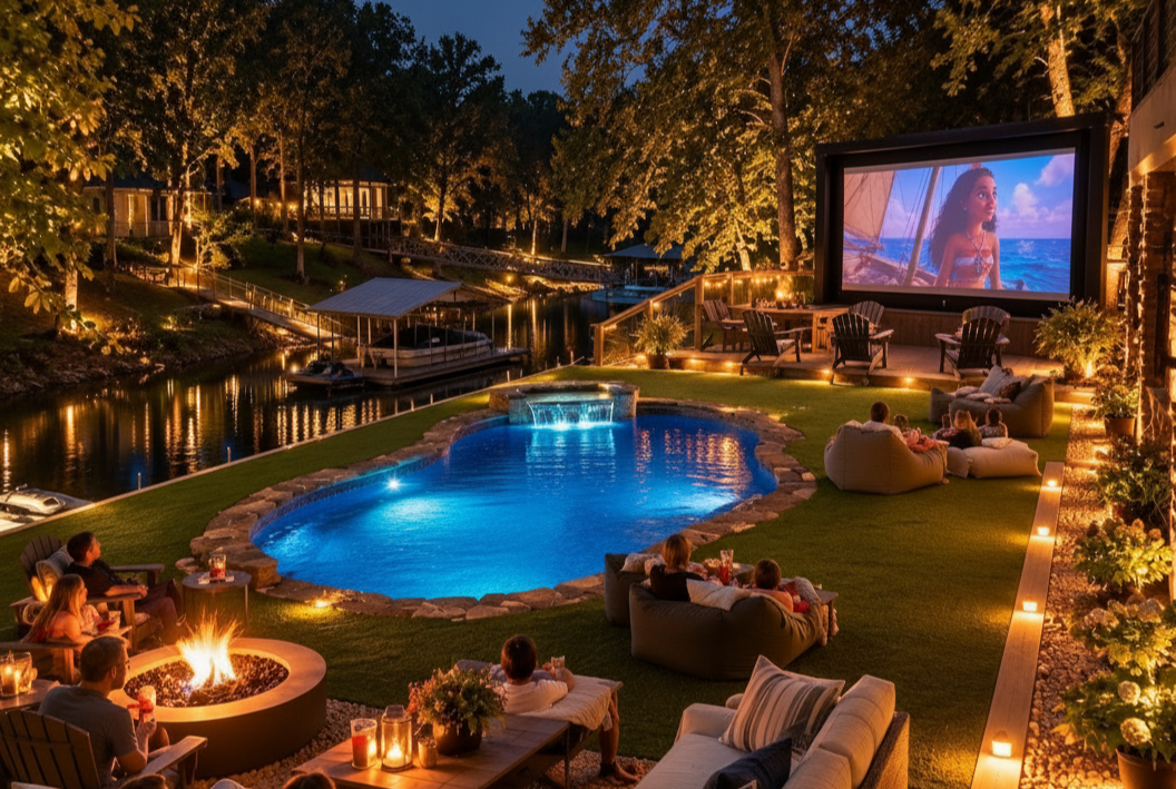 Poolside Outdoor Cinema